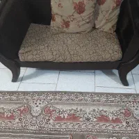 مبل۷نفره و میز نهارخوری۶نفره و میز جلو مبلی