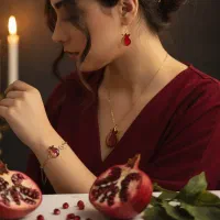 ست انار یلدایی‌مناسب‌استفاده شخصی‌وهدیه