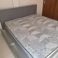 تخت دو نفره همراه با تشک خارجی