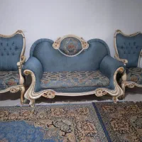 مبل ومیز غذاخوری(باهم ست هستن)|مبلمان خانگی و میز عسلی|بهارستان, |دیوار