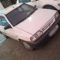 پراید سفید مدب ۸۶ دوگانه شرکتی