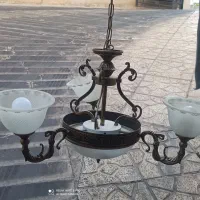 لوستر سه شاخه دوعدد