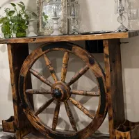 میز بار چوبی