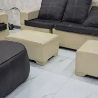 مبل ۷ نفره کارکرده|مبلمان خانگی و میز عسلی|صدرا-فارس, فاز ۱|دیوار