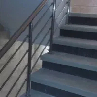 نرده پله استیل،آلمینیوم،پله دوبلکس