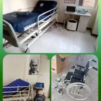 *اجاره*تخت بیمارستانی تشک مواج برقی ویلچر بیمار|آرایشی، بهداشتی، درمانی|تهران, یافتآباد|دیوار