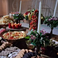 تهیه فینگرفود و چیدمان میز