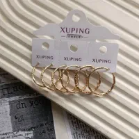 گوشواره ژوپینگ رنگ ثابت کادو روز زن