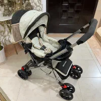 کالسکه۸‌چرخ‌baby Needsدرحد(نونونو)|کالسکه و لوازم جانبی|قم, باجک دو|دیوار