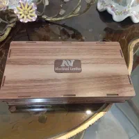 کیف پول مشهد چرم آکبند با جعبه