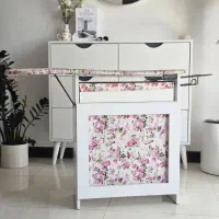 میز اتو mdf طرح گل گلی