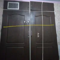 درب کمد دیواری همراه با چارچوب|جاکفشی، کمد، دراور|سمنان, |دیوار