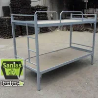 تخت خواب دو طبقه فلزی
