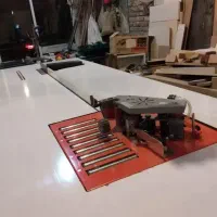 دستگاه لبه چسبانpvc زن منحنی و راسته