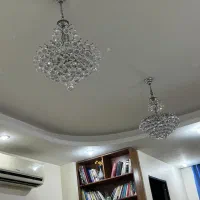 دو عدد لوستر با گوهای کریستالی وارداتی درجه۱|لوستر و چراغ آویز|اهواز, کیانپارس |دیوار