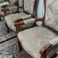 مبل چوبی ۷نفره|مبلمان خانگی و میز عسلی|اصفهان, شهرک مهدیه|دیوار