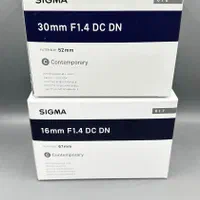 لنز سیگما مانت سونی 85mm 16mm 30mm|دوربین عکاسی و فیلمبرداری|شیراز, سینما سعدی|دیوار