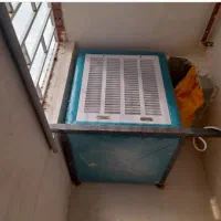 جوشکارپایه نصب کولر درپنجره حفاظ، گلبهار مشکانی