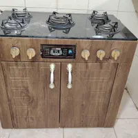 اجاق گاز کابینتی ۵ شعله سالم درحدنو