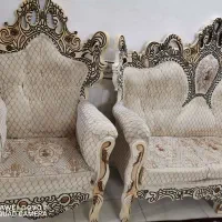 فروش مبل7نفره ومیز نهار خوری4نفره   تمیز ودر حد نو