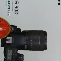 دوربین ۹۰دی کانن و لنز ۵۰ فیکس