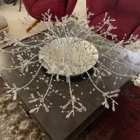 کتیبه پرده و لوستر
