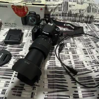 دوربین کانن کنون canon 77d  همراه با لنز|دوربین عکاسی و فیلم‌برداری|ساری, |دیوار