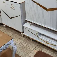 ست جاکفشی و میزتلویزیون رامآن جا کفشی|جاکفشی، کمد، دراور|خرم‌آباد, |دیوار