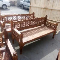 نیمکت تخت سنتی سه نفره|صندلی و نیمکت|تهران, شهرک شریفی|دیوار