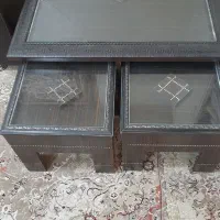 میز وسط  و عسلی در حد نو به قیمت به دلیل جابجایی