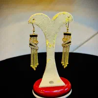 «طلای نگین» گوشواره شیک بدون اجرت و مالیات
