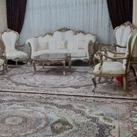 پرده سالن و درب حمام