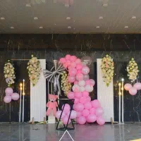 گل آرایی و بادکنک آرایی تشریفات فلورا|خدمات پذیرایی، مراسم|سنندج, |دیوار