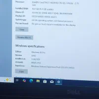 گرافیکدارDell 3510 i7HQ گیمینگ/رندرینگ/رم۱۶هارد256|رایانه همراه|ری, شهرری|دیوار