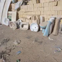 توالت فرنگی روشویی و سنگ توالت کار کرده|لوازم سرویس بهداشتی|اصفهان, قهجاورستان|دیوار