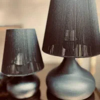 پخش کننده اباژور رومیزی مدل مدرن کلاهک نخی|چراغ خواب و آباژور|قرچک, مهدیه|دیوار