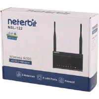 مودم دو آنتن NETERBIT چهارپورت 122 سرویس ADSL++