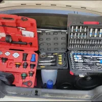 مکانیک و تنظیم موتور سیار با لوازم و دستگاه دیاگ