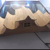 کلبه چوبی تزیینی