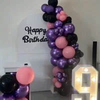 بادکنک آرایی متری ۲۸۰ دکور تولد و اجاره وسایل تولد|خدمات پذیرایی، مراسم|رشت, معلم|دیوار