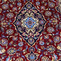 یک تخته قالیچه طول ۱/۸۵ عرض ۱/۳۰ کرک کاشان|فرش|تهران, بازار|دیوار