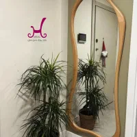 بازار بزرگ مبل ملل آینه قدی چوبی دفرمه|آینه|بندرعباس, |دیوار