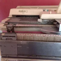 ماشین بافتنی با تمام وسایل درحدنو برادر