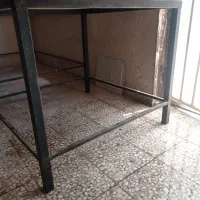 میز کار پایه فلزی