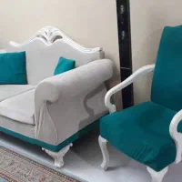 مبلمان ۷ نفره تمیز|مبلمان خانگی و میز عسلی|تهران, زرکش|دیوار
