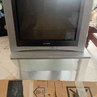 تلویزیون سونی Wega FD Trinitron21 بهمراه میز|تلویزیون و پروژکتور|تهران, بوستان شیان|دیوار