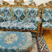 مبل سلطنتی ۹نفره|مبلمان خانگی و میز عسلی|حمیدیا, |دیوار