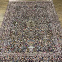 فرش ۱۲ متری طرح هزارگل کرمان