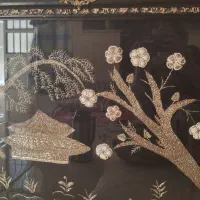 یه قطعه تابلو کار دست جنس خوب|تابلو، نقاشی، عکس|قم, لسانی|دیوار