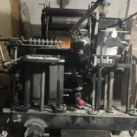 دستگاه چاپ ملخی و دستگاه برش دهنه۸۲ سانت